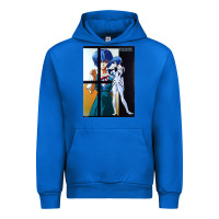Cobalt Neon Genesis Evangelion Rei Ayanami Urban Hoodie - InspiraDesign