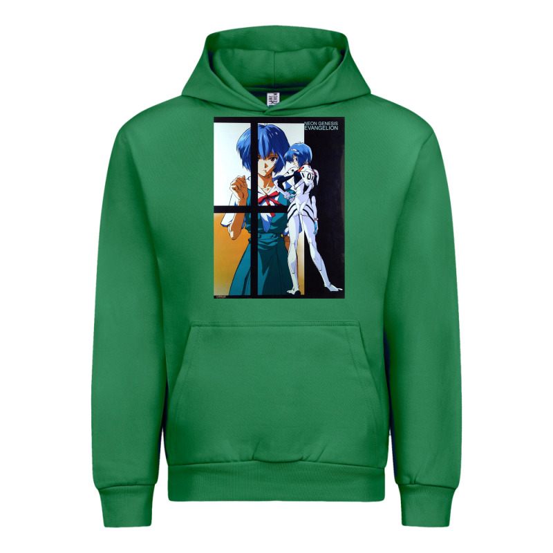 Neon Genesis Evangelion Rei Ayanami Urban Hoodie by InspiraDesign | Teevron