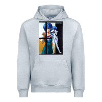 Heather Grey Neon Genesis Evangelion Rei Ayanami Urban Hoodie - InspiraDesign