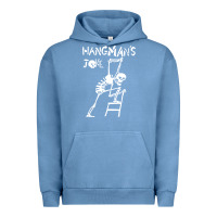 Pigment Pebble Blue Hangmans Joke Urban Hoodie - InspiraDesign