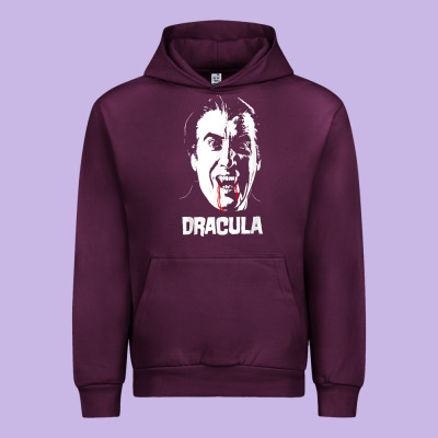 Dracula Vampire Classic Horror Flick White T Shirt Urban Hoodie Designed By Inspiradesign