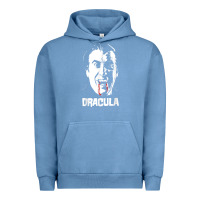 Pigment Pebble Blue dracula vampire classic horror flick white t shirt Urban Hoodie - InspiraDesign