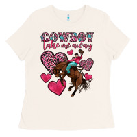 Bone cowboy take me away Ladies Tee - OliviaCreatesArt