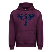 Mauve Wine goose music Urban Hoodie - InspiraDesign