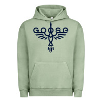 Pigment Oil Green goose music Urban Hoodie - InspiraDesign
