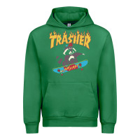 Emerald trasher Urban Hoodie - InspiraDesign