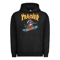 Pigment Black trasher Urban Hoodie - InspiraDesign