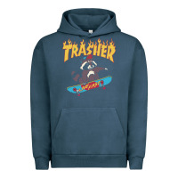 Pigment Midnight Navy trasher Urban Hoodie - InspiraDesign