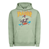 Pigment Oil Green trasher Urban Hoodie - InspiraDesign