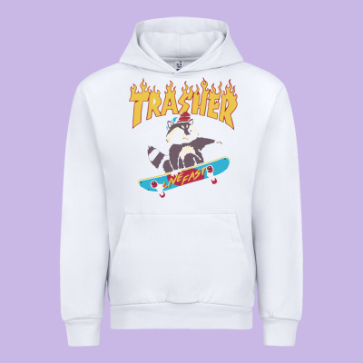 Trasher Urban Hoodie Designed By Inspiradesign