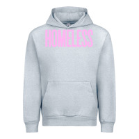 Heather Grey homeless Urban Hoodie - InspiraDesign