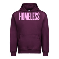 Mauve Wine homeless Urban Hoodie - InspiraDesign