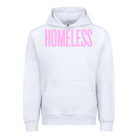 White homeless Urban Hoodie - InspiraDesign