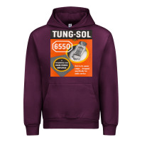 Mauve Wine TungSol 6550 Urban Hoodie - InspiraDesign