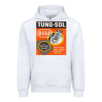 White TungSol 6550 Urban Hoodie - InspiraDesign