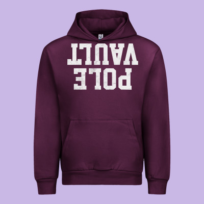 Pole Vault T Shirt Upside Down Funny Pole Vault Jumper Shirt Urban Hoodie Designed By Inspiradesign