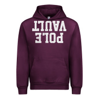 Mauve Wine pole vault t shirt upside down funny pole vault jumper shirt Urban Hoodie - InspiraDesign