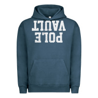 Pigment Midnight Navy pole vault t shirt upside down funny pole vault jumper shirt Urban Hoodie - InspiraDesign