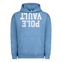Pigment Pebble Blue pole vault t shirt upside down funny pole vault jumper shirt Urban Hoodie - InspiraDesign