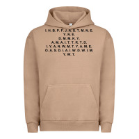 Pigment Burro I Have Brought Peace Urban Hoodie - InspiraDesign