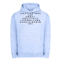 Pigment Grape Ice I Have Brought Peace Urban Hoodie - InspiraDesign