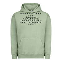 Pigment Oil Green I Have Brought Peace Urban Hoodie - InspiraDesign