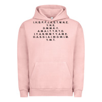 Pigment Salmon I Have Brought Peace Urban Hoodie - InspiraDesign