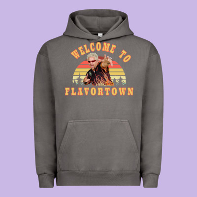 New Guy Fieri Fans Flavortown Urban Hoodie Designed By Inspiradesign