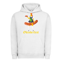 Pigment Lunar Rock barmaid oktoberfest funny german woman dirndl bratwurst t shirt Urban Hoodie - InspiraDesign