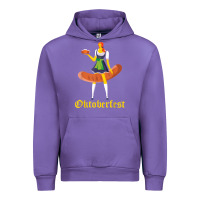 Tulip barmaid oktoberfest funny german woman dirndl bratwurst t shirt Urban Hoodie - InspiraDesign