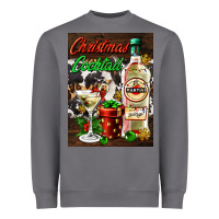 Storm christmas cocktail martini  air freshener Heavyweight Sweatshirt - AdoDesignShop