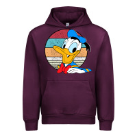 Mauve Wine Donald duck funny Urban Hoodie - InspiraDesign