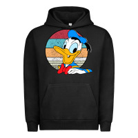 Pigment Black Donald duck funny Urban Hoodie - InspiraDesign