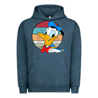 Pigment Midnight Navy Donald duck funny Urban Hoodie - InspiraDesign
