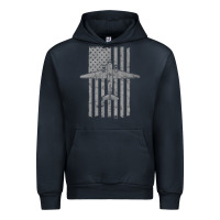 Navy C-47 Skytrain Wwii Transport Airplane Vintage Flag Urban Hoodie - InspiraDesign
