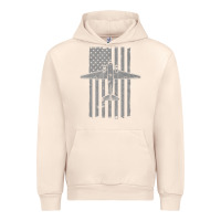 Sandshell C-47 Skytrain Wwii Transport Airplane Vintage Flag Urban Hoodie - InspiraDesign