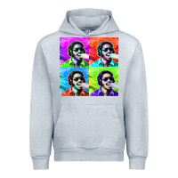Heather Grey STEVIE WONDER! Urban Hoodie - InspiraDesign