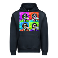 Navy STEVIE WONDER! Urban Hoodie - InspiraDesign