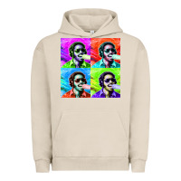 Pigment French Oak STEVIE WONDER! Urban Hoodie - InspiraDesign