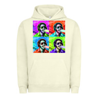 Pigment Pistachio STEVIE WONDER! Urban Hoodie - InspiraDesign