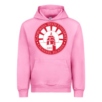 Fuchsia Pink csu channel islands seal Urban Hoodie - InspiraDesign