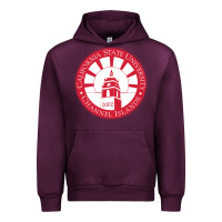 Mauve Wine csu channel islands seal Urban Hoodie - InspiraDesign