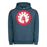 Pigment Midnight Navy csu channel islands seal Urban Hoodie - InspiraDesign