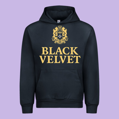 Black Velvet Canadian Whisky Urban Hoodie Designed By Inspiradesign