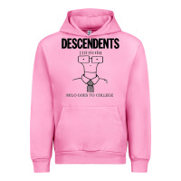 Fuchsia Pink Milo Goes To College Urban Hoodie - InspiraDesign