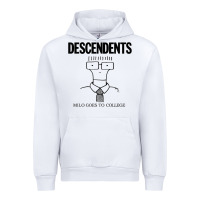 White Milo Goes To College Urban Hoodie - InspiraDesign