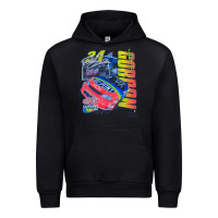 Black jeff gordon dupont vintage racing Urban Hoodie - InspiraDesign