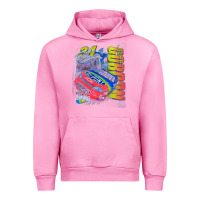 Fuchsia Pink jeff gordon dupont vintage racing Urban Hoodie - InspiraDesign