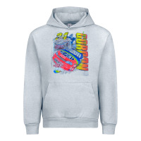 Heather Grey jeff gordon dupont vintage racing Urban Hoodie - InspiraDesign