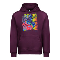 Mauve Wine jeff gordon dupont vintage racing Urban Hoodie - InspiraDesign